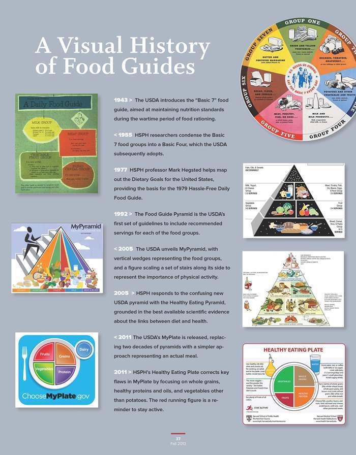 History of food guides