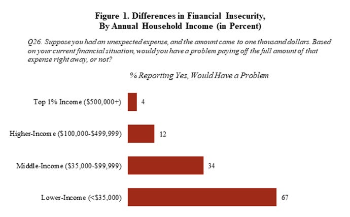 Figure 1: Difference in Financial Insecurity