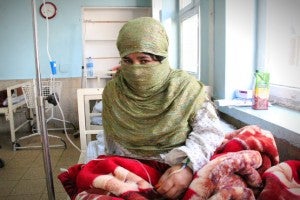 mother Afghanistan health center hospital pregnant maternal health