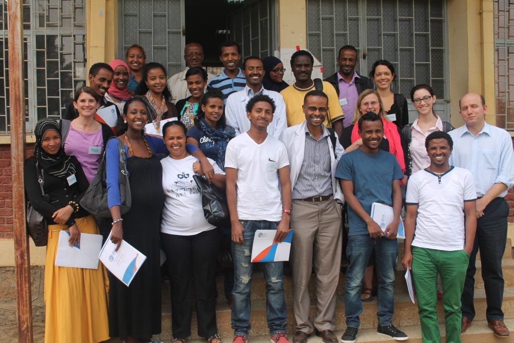 Obstetric emergency drills training in Ethiopia, May 2013. Photo credit: IECS
