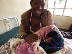 Woman and baby Malawi
