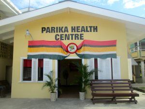 Health centre in Guyana, South America. Photo credit: Elizabeth Marcuse/United States Peace Corps