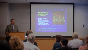 Hoffman Seminar: Neurological Diseases and Olfactory Function 