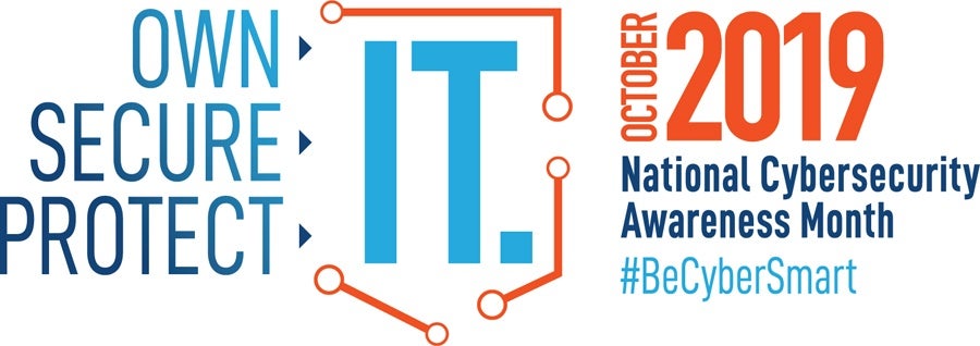 National Cybersecurity Awareness Month Logo
