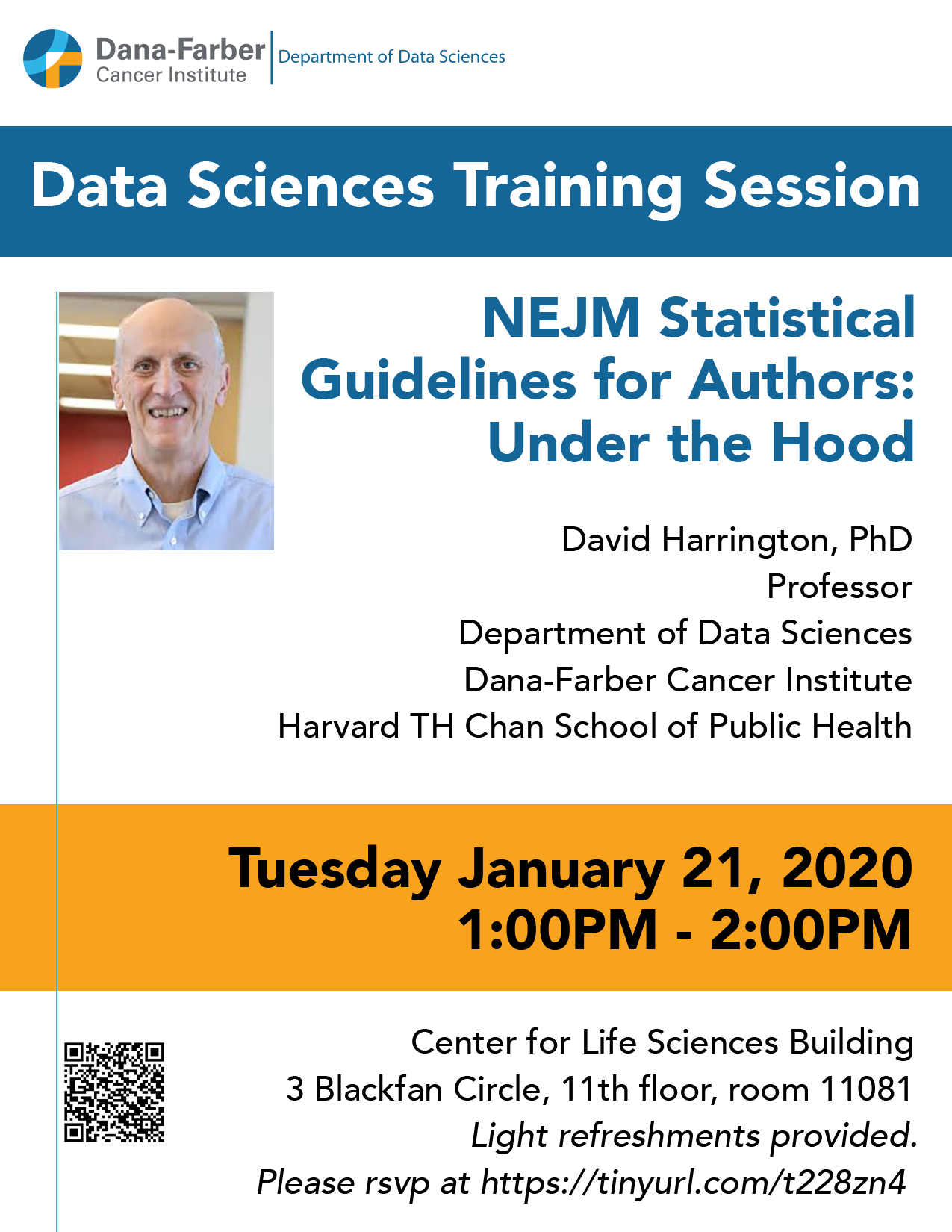 NEJM Statistical Guidelines with David Harrington